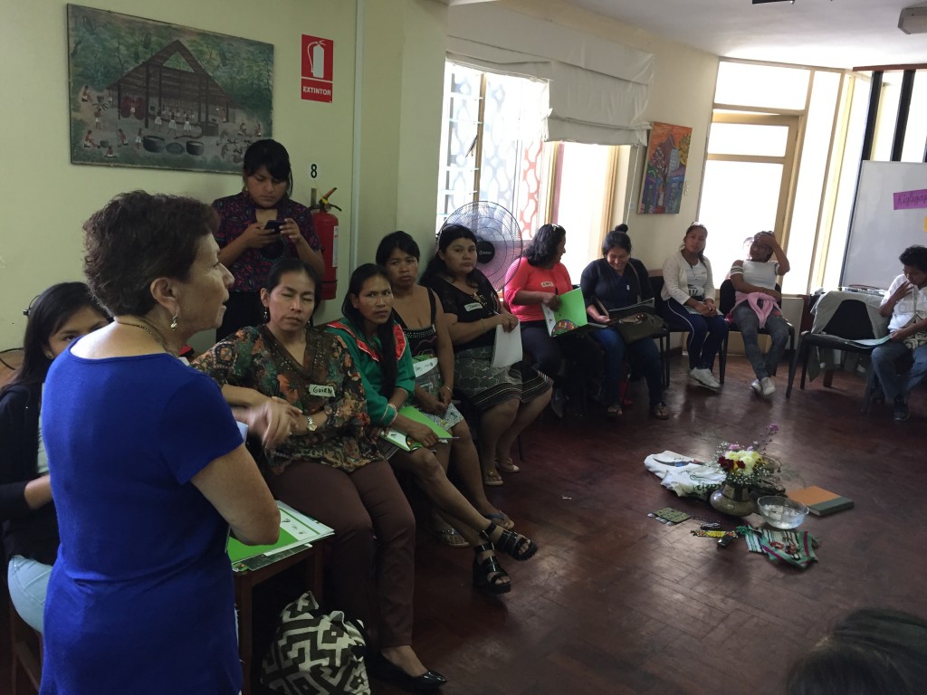 Para Vargas, las mujeres amazónicas cuentan con una gran valía. Foto: CAAAP